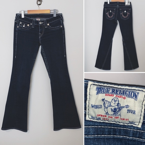 True Religion Women's Bootcut Denim Jeans - SZ 28 - Picture 1 of 8